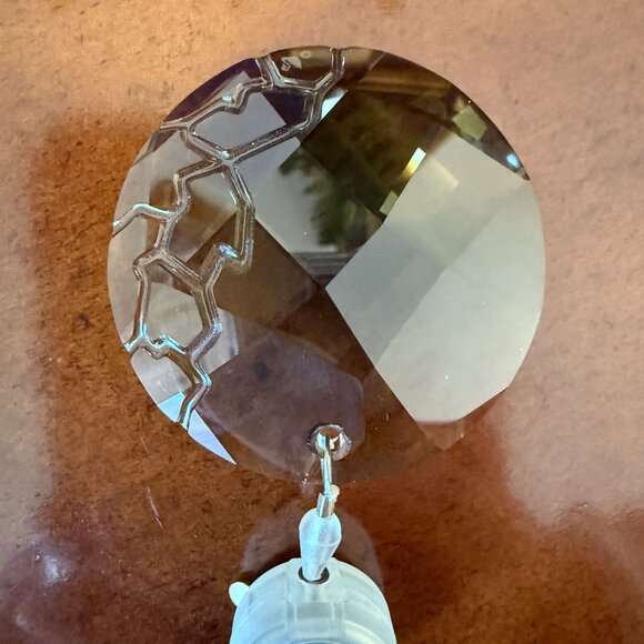 Swarovski Crystal-Earth Ornament- Amber SCS Suncatcher w/Box & COA 1003284 - Picture 6 of 11